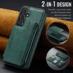 Samsung Galaxy S25+ 5G DG.MING MagSafe RFID Card Case (Green) - 2