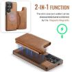 Samsung Galaxy S25 Ultra 5G DG.MING MagSafe RFID Card Case Brown - 4