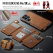 Samsung Galaxy S25 Ultra 5G DG.MING MagSafe RFID Card Case Brown - 5