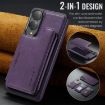 Samsung Galaxy S25 Edge 5G DG.MING MagSafe RFID Card Case Purple - 2