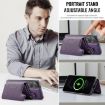 Samsung Galaxy S25 Edge 5G DG.MING MagSafe RFID Card Case Purple - 7
