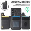 Samsung Galaxy S24 5G DG.MING MagSafe RFID Card Case Black - 3