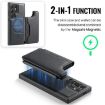 Samsung Galaxy S24 Ultra 5G DG.MING MagSafe RFID Card Phone Case Black - 4