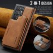 Samsung Galaxy S24 Ultra 5G DG.MING MagSafe RFID Card Case Brown - 2
