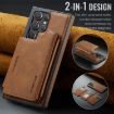 Samsung Galaxy S23 Ultra 5G DG.MING MagSafe RFID Card Case (Brown) - 2