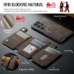 Samsung Galaxy S23 Ultra 5G DG.MING MagSafe RFID Card Case (Coffee) - 5