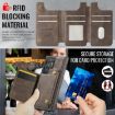 Samsung Galaxy S23 Ultra 5G DG.MING MagSafe RFID Card Case (Coffee) - 6