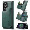 Samsung Galaxy S23 Ultra 5G DG.MING MagSafe RFID Card Case (Green) - 1