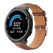 Garmin Forerunner 220/735/230/235 Leather Watch Band 20mm Coffee - 1
