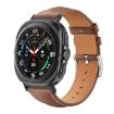Samsung Galaxy Watch Ultra 47mm Leather Band, Black Shark, Coffee - 1