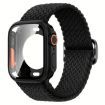 Apple Watch Series 10 42mm Nylon Band & 49mm Case (Black) - 1
