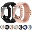 Apple Watch 44mm/45mm Nylon Band & Ultra 49mm Case - Black - 2