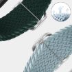 Apple Watch Series 10 46mm Nylon Band & TPU Case - Denim Color - 3