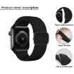 Apple Watch 44mm/45mm Nylon Band & TPU Case - Denim Color - 6