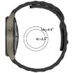 18mm I-Shaped Starlight Solid Color Silicone Watch Band - 6