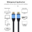 4K Full HD HDTV 2.0 High Speed 19 Pin Male Cable, 1m (Black) - 7