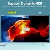 4K Full HD HDTV 2.0 High Speed 19 Pin Male Cable, 1m (Black) - 8
