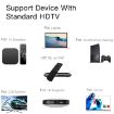 4K Full HD HDTV 2.0 Cable, 19 Pin Male to Male, 1.5m (Black) - 6