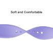 Apple Watch 40mm/41mm Purple Silicone Band with PC Case - 3