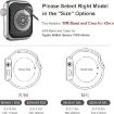 Apple Watch 40mm/41mm Red Silicone Band & PC Case with Pin Buckle - 6