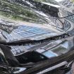 Gold Foil Carbon Fiber Decorative Stickers for Corvette C8 2020+ (Blue) - 3