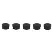 HP Mouse Cap Set - 5pcs, Black, 0.4 x 0.5cm Diameter - 2