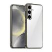 Samsung Galaxy S25 5G iPAKY Aurora Shockproof Transparent Black Case - 1