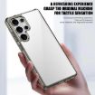 Samsung Galaxy S25 5G iPAKY Aurora Shockproof Transparent Black Case - 5