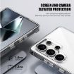 Samsung Galaxy S25 Ultra 5G iPAKY Aurora Shockproof Case (Transparent Black) - 6