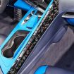 Gold Foil Carbon Fiber Console Stickers for Chevrolet Corvette C8 2020+ - 4