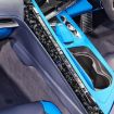Gold Foil Carbon Fiber Console Stickers for Chevrolet Corvette C8 2020+ - 4