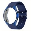 Samsung Galaxy Watch 7 40mm Dark Blue Silicone Band with PC Case - 1