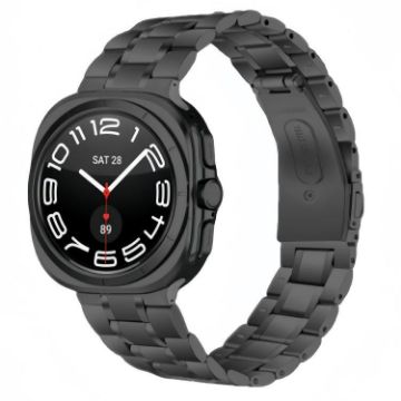 Samsung Galaxy Watch Ultra 47mm Black Stainless Steel Band - 1