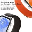 Huawei Watch Fit3/Fit4/Fit4 Pro Nylon Loop Sport Band - Black Grey - 4