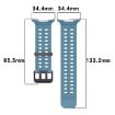 Samsung Galaxy Watch Ultra 47mm Dark Blue Silicone Band with TPU Case - 5