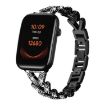20mm Black Diamond Metal Watch Band for Ticwatch GTH/E3/E/2 xDfind - 1