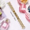20mm Gold Diamond Metal Watch Band for Xiaomi Haylou RS4 Plus LS11/LS12 - 4