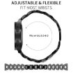 20mm Black Diamond Metal Watch Band for Honor Watch SE/Magic Watch2 42mm - 2