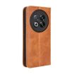 Meizu Note 16 Pro 5G Brown Leather Phone Case - Magnetic Buckle Retro - 3
