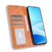 Meizu Note 16 Pro 5G Brown Leather Phone Case - Magnetic Buckle Retro - 4