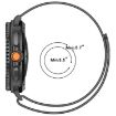 Samsung Galaxy Watch 8/8 Classic/Ultra Milanese Metal Band Silver - 7