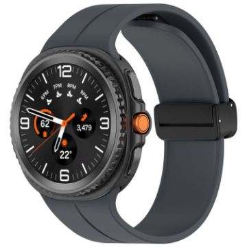 Samsung Galaxy Watch 8/8 Classic Magnetic Silicone Band Grey 70 Char - 1