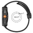 Samsung Galaxy Watch 8/8 Classic Orange Magnetic Silicone Band - 7