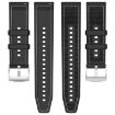 20mm xDfind Hybrid Nylon Braid Silicone Watch Band - Orange - 5
