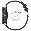 Samsung Galaxy Watch 8/8 Classic Hybrid Nylon Silicone Band Orange - 7