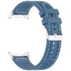 Samsung Galaxy Watch 8/8 Classic Hybrid Nylon Silicone Band - Midnight Blue - 2