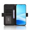 Meizu Note 16 Pro 5G Leather Case - Black Calf Texture with Card Slots - 6