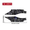 Gold Foil Carbon Fiber Car Door Stickers for Corvette C8 2020+ (2pcs) - 2