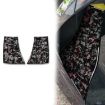 Gold Foil Carbon Fiber Exhaust Stickers for Corvette C8 2020+, 2pcs Set - 1