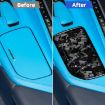 Gold Foil Carbon Fiber Cup Cover Sticker for Chevrolet Corvette C8 2020+ - 5
